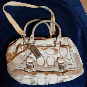 Coach Signature Print Canvas